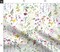 Watercolor Floral Botanical Wildflowers Spring Summer Meadow Garden Garden Party Flowers Greenery Nature Custom Printed Fabric by Spoonflower Various Fabrics by the Yard or Fat Quarter